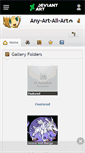Mobile Screenshot of any-art-all-art.deviantart.com