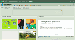 Desktop Screenshot of neo-dragoncp.deviantart.com