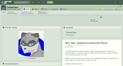 Desktop Screenshot of connercoon.deviantart.com