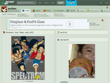 Tablet Screenshot of amihan.deviantart.com