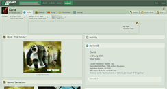 Desktop Screenshot of corot.deviantart.com