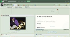 Desktop Screenshot of iluvhuntersxd.deviantart.com