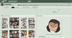 Desktop Screenshot of chewypickles.deviantart.com
