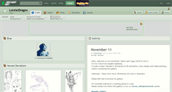 Desktop Screenshot of loreleidragon.deviantart.com