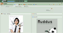 Desktop Screenshot of muddus.deviantart.com