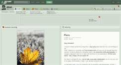 Desktop Screenshot of dittah.deviantart.com