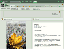 Tablet Screenshot of dittah.deviantart.com