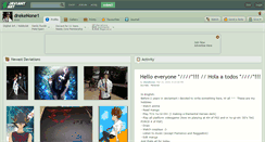 Desktop Screenshot of drekenone1.deviantart.com