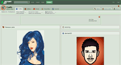 Desktop Screenshot of cuaks.deviantart.com