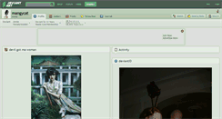 Desktop Screenshot of mangycat.deviantart.com