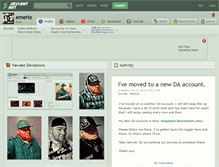 Tablet Screenshot of emerio.deviantart.com