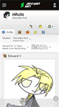 Mobile Screenshot of mruiiz.deviantart.com