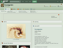 Tablet Screenshot of fractalgarden.deviantart.com