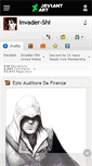 Mobile Screenshot of invader-shi.deviantart.com