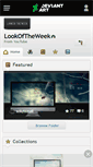 Mobile Screenshot of lookoftheweek.deviantart.com