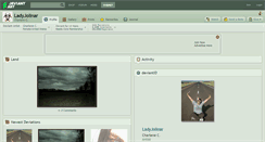 Desktop Screenshot of ladyjolinar.deviantart.com