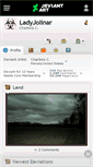 Mobile Screenshot of ladyjolinar.deviantart.com