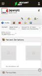 Mobile Screenshot of japanplz.deviantart.com