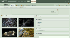 Desktop Screenshot of bideven.deviantart.com