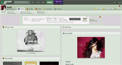 Desktop Screenshot of luuqii.deviantart.com