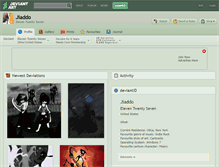 Tablet Screenshot of jiaddo.deviantart.com