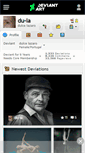 Mobile Screenshot of du-la.deviantart.com