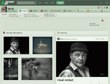 Tablet Screenshot of du-la.deviantart.com