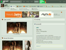 Tablet Screenshot of alfri.deviantart.com