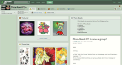 Desktop Screenshot of flora-beast-fc.deviantart.com