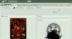 Desktop Screenshot of magusmainyu.deviantart.com