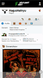Mobile Screenshot of magusmainyu.deviantart.com