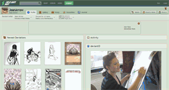 Desktop Screenshot of jeanarrow.deviantart.com