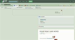 Desktop Screenshot of kailathefox.deviantart.com