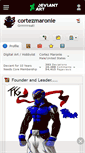 Mobile Screenshot of cortezmaronie.deviantart.com