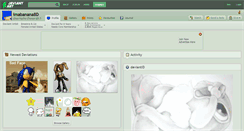 Desktop Screenshot of imabanana8d.deviantart.com