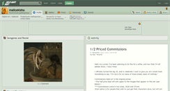 Desktop Screenshot of malicekisho.deviantart.com