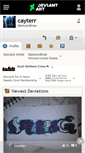 Mobile Screenshot of cayterr.deviantart.com