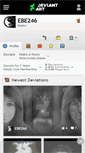 Mobile Screenshot of ebe246.deviantart.com