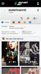 Mobile Screenshot of esotericsecret.deviantart.com