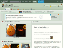 Tablet Screenshot of anime-gurl-4.deviantart.com
