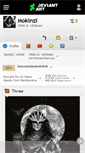 Mobile Screenshot of mokinzi.deviantart.com