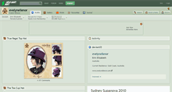 Desktop Screenshot of evelynellenor.deviantart.com