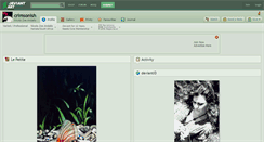Desktop Screenshot of crimsonish.deviantart.com