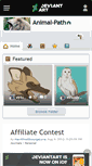 Mobile Screenshot of animal-path.deviantart.com
