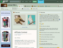 Tablet Screenshot of animal-path.deviantart.com