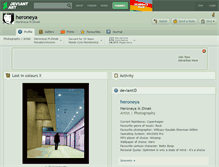 Tablet Screenshot of heroneya.deviantart.com