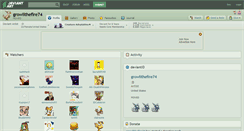 Desktop Screenshot of growlithefire74.deviantart.com