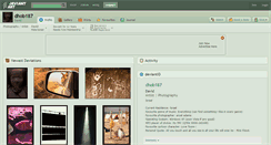 Desktop Screenshot of dhob187.deviantart.com