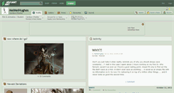 Desktop Screenshot of meimeihughes.deviantart.com