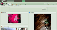 Desktop Screenshot of duck-26.deviantart.com